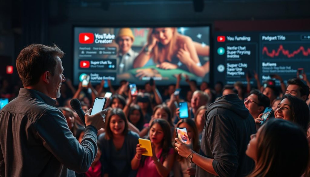 fan funding support on YouTube