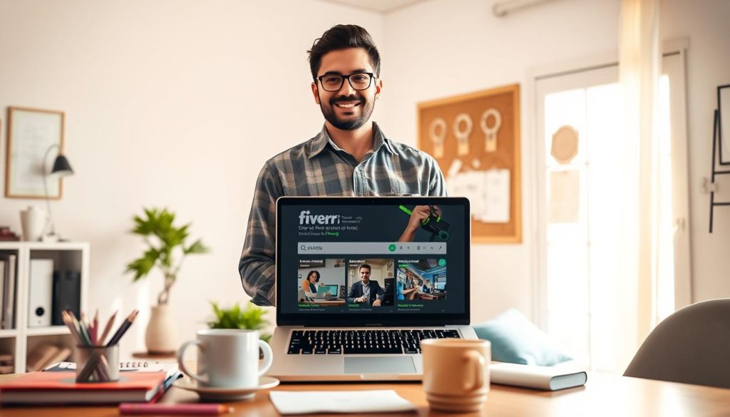 promoting Fiverr gigs