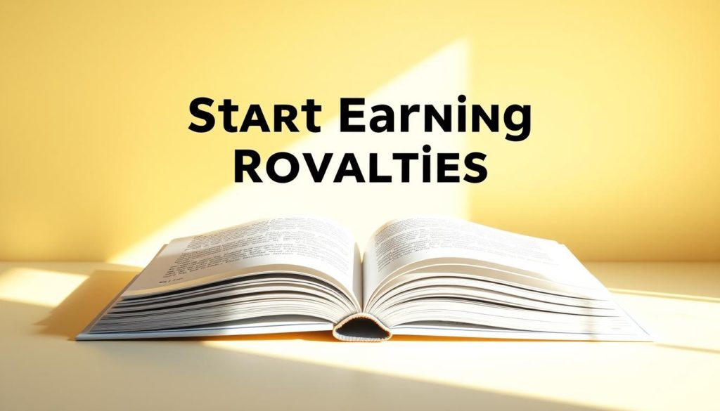 start earning royalties