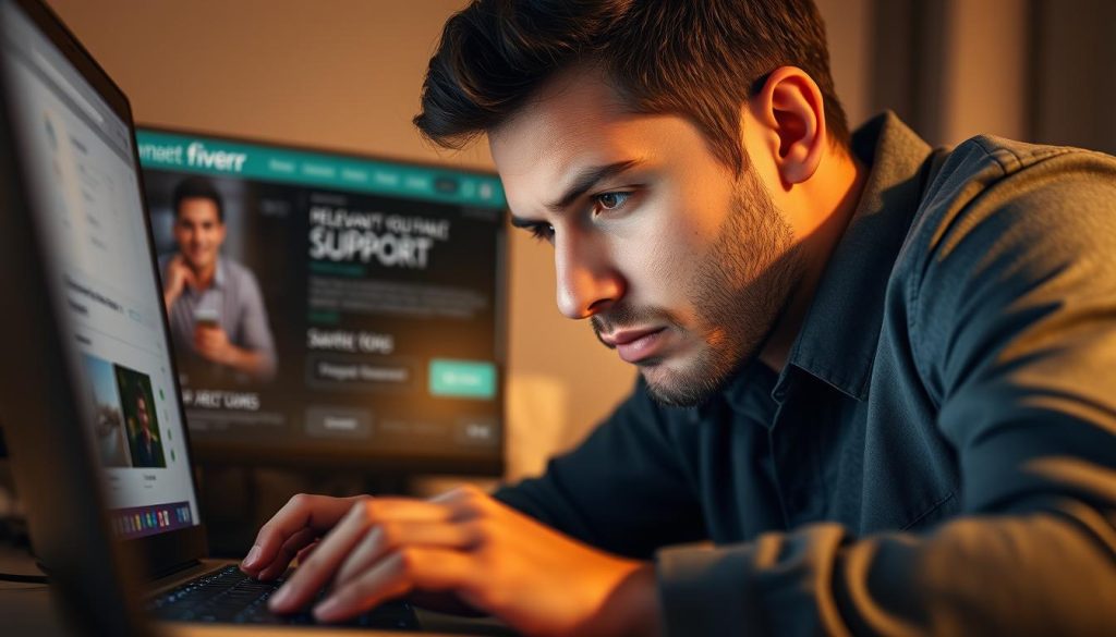 troubleshooting on Fiverr